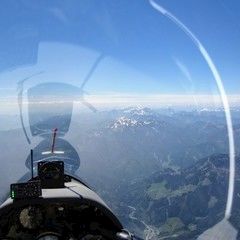 Flugwegposition um 11:52:07: Aufgenommen in der Nähe von Altenberg an der Rax, Österreich in 2646 Meter